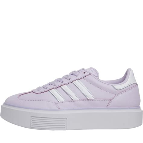 adidas sneakers damen weiß lila|Weiße Frauensneakers .